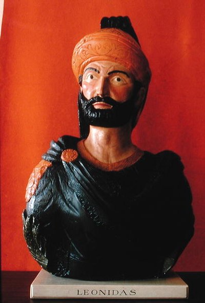 Figurehead of Leonidas from a ship